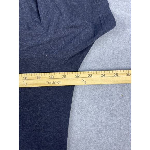 Psycho Bunny Shirt Men's 5‎ L Gray Short Sleeve Tee V Neck Embroidered Logo - Picture 7 of 8